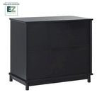 Mesa de Cabeceira Walker Edison com 3 Gavetas e Montagem Ultrassimplificada