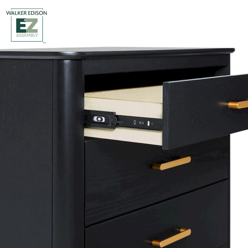 Mesa de Cabeceira Walker Edison com 3 Gavetas e Montagem Ultrassimplificada