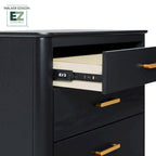 Mesa de Cabeceira Walker Edison com 3 Gavetas e Montagem Ultrassimplificada