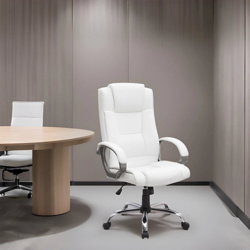 Cadeira de Escritório Ergonómica em Malha Respirável Design Ajustável com Apoio Lombar e Mobilidade Otimizada com Rodas Giratórias 360º