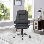 Cadeira de Escritório Ergonómica em Malha Respirável Design Ajustável com Apoio Lombar e Mobilidade Otimizada com Rodas Giratórias 360º