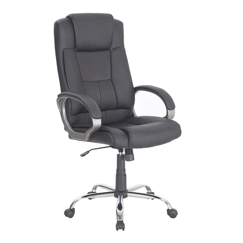 Cadeira de Escritório Ergonómica em Malha Respirável Design Ajustável com Apoio Lombar e Mobilidade Otimizada com Rodas Giratórias 360º