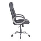 Cadeira de Escritório Ergonómica em Malha Respirável Design Ajustável com Apoio Lombar e Mobilidade Otimizada com Rodas Giratórias 360º