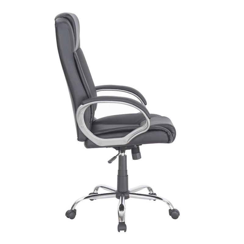 Cadeira de Escritório Ergonómica em Malha Respirável Design Ajustável com Apoio Lombar e Mobilidade Otimizada com Rodas Giratórias 360º