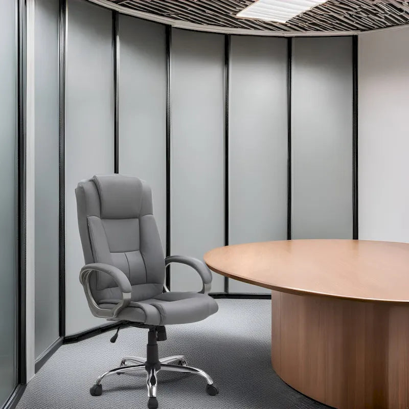 Cadeira de Escritório Ergonómica em Malha Respirável Design Ajustável com Apoio Lombar e Mobilidade Otimizada com Rodas Giratórias 360º