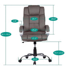 Cadeira de Escritório Ergonómica em Malha Respirável Design Ajustável com Apoio Lombar e Mobilidade Otimizada com Rodas Giratórias 360º