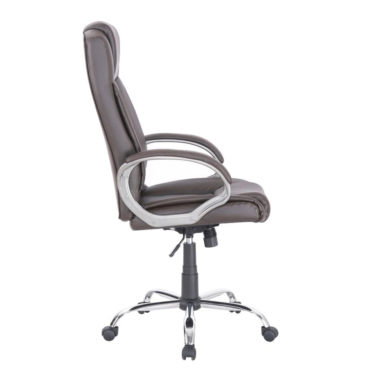 Cadeira de Escritório Ergonómica em Malha Respirável Design Ajustável com Apoio Lombar e Mobilidade Otimizada com Rodas Giratórias 360º