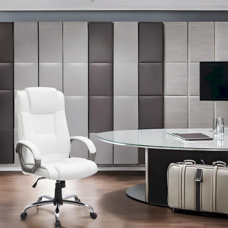 Cadeira de Escritório Ergonómica em Malha Respirável Design Ajustável com Apoio Lombar e Mobilidade Otimizada com Rodas Giratórias 360º