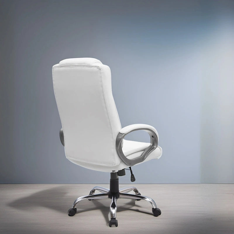 Cadeira de Escritório Ergonómica em Malha Respirável Design Ajustável com Apoio Lombar e Mobilidade Otimizada com Rodas Giratórias 360º