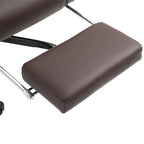 Cadeira Reclinável de Escritório com Altura Ajustável e Suporte Lombar com Massagem Vibratória de 6 Pontos