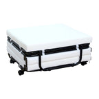 Cama Dobrável Otomana Sofá com Rodas