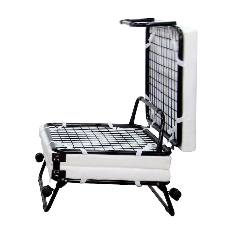 Cama Dobrável Otomana Sofá com Rodas