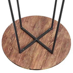 Mesa Redonda de Bistrô para Cozinha, Bar ou Uso Interior/Exterior