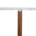 Mesa de Jantar de Consola Retangular Extensível Multifuncional para 4-8 Pessoas