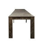 Mesa de Jantar de Consola Retangular Extensível Multifuncional para 4-8 Pessoas