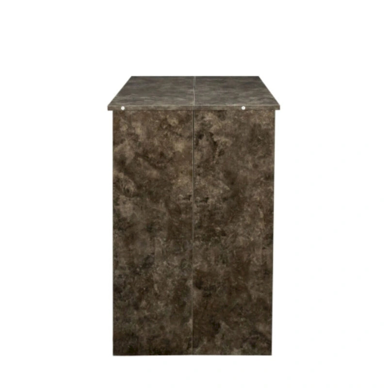 Mesa de Jantar de Consola Retangular Extensível Multifuncional para 4-8 Pessoas